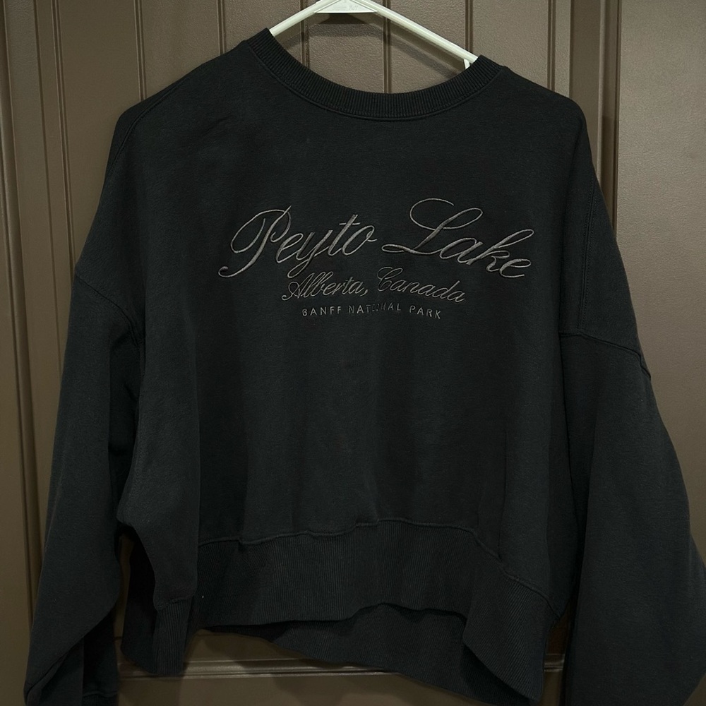 Arizona Jean Company Black Peyto Lake Sweatshirt